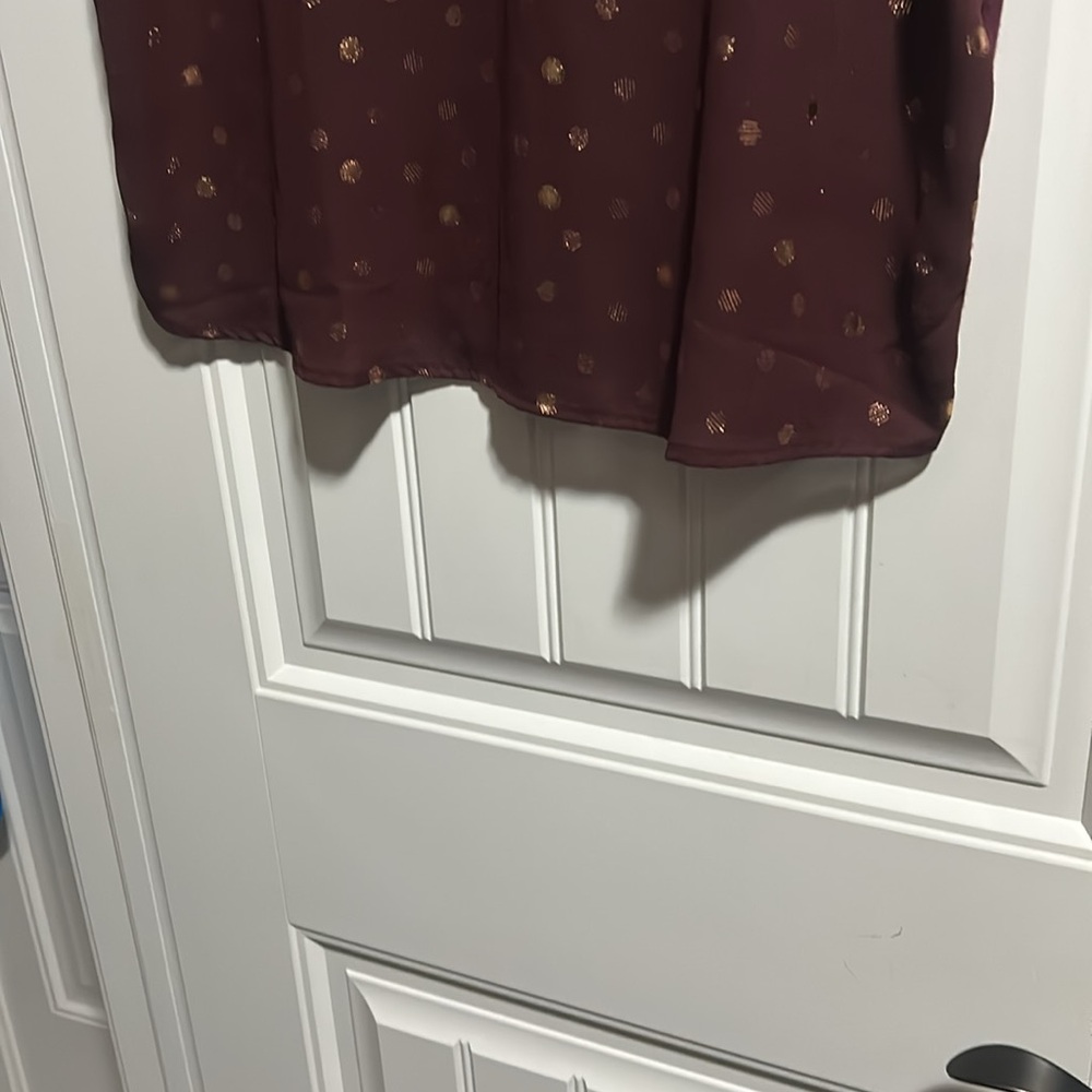 Papermoon Red Oversized Embellished Blouse - Picture 4 of 5